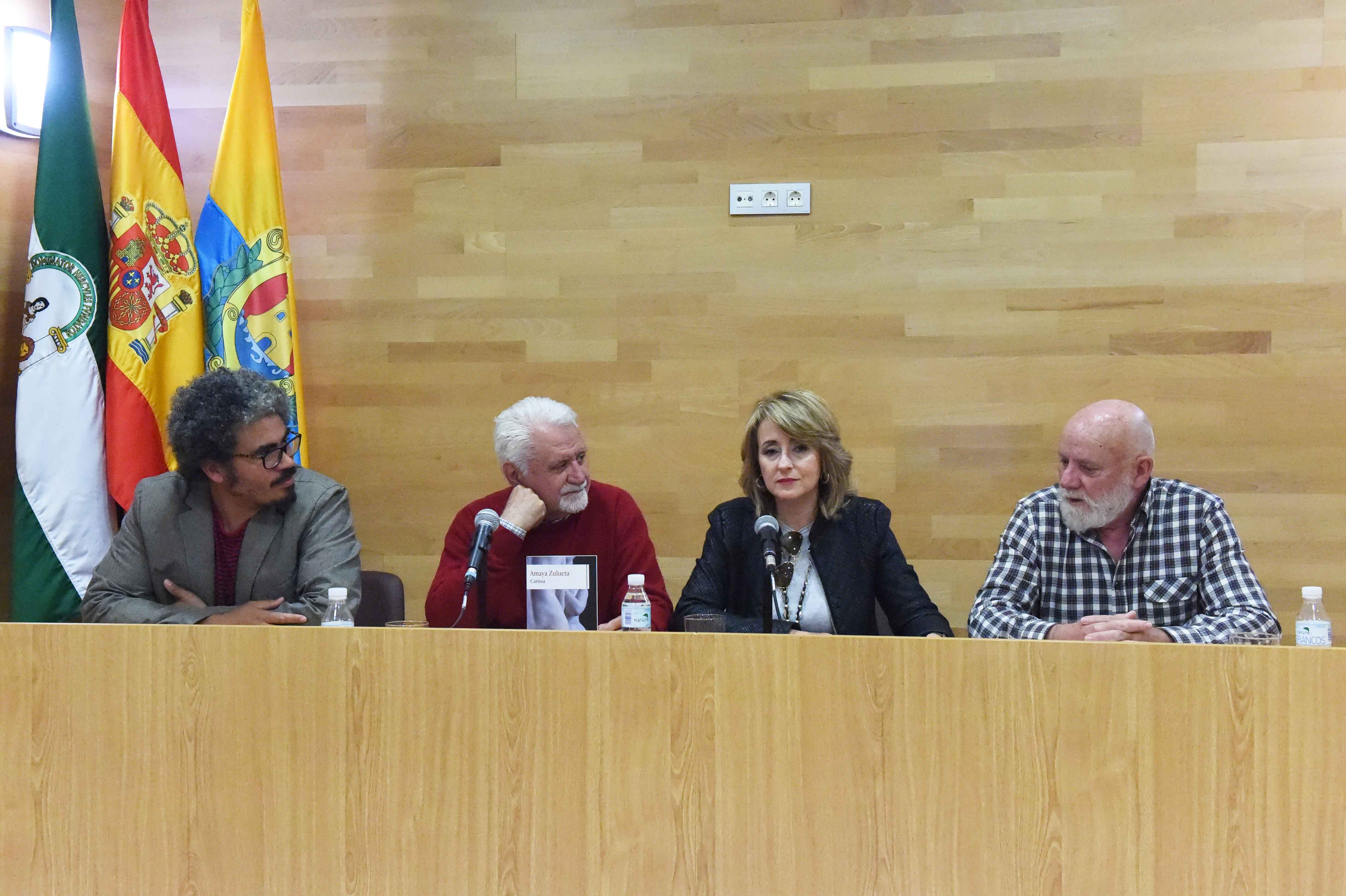PRESENTACIÓN DEL LIBRO CARISSA DE MANUEL AMAYA ZULUETA