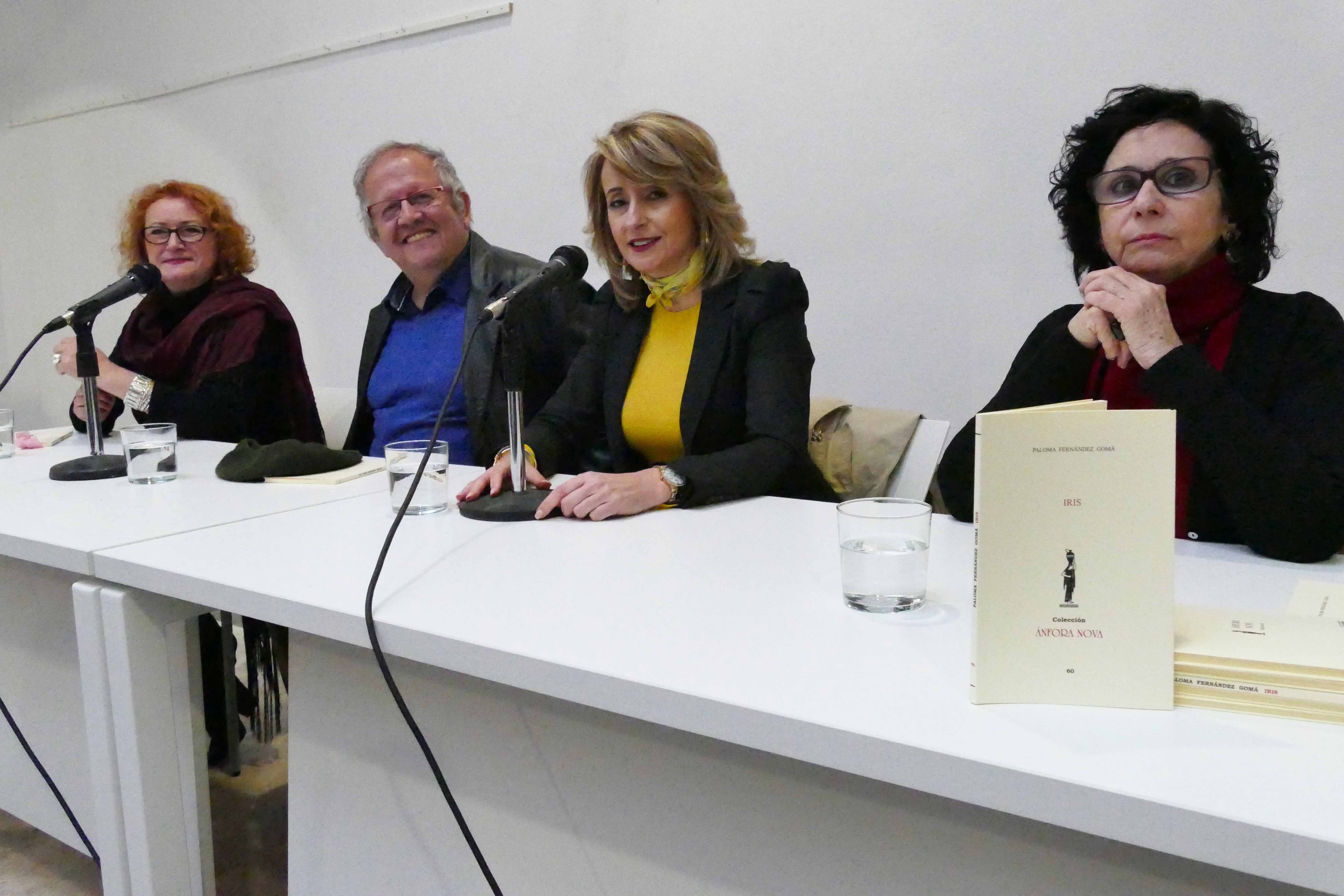 PRESENTACIÓN LIBRO IRIS DE PALOMA FERNÁNDEZ GOMÁ