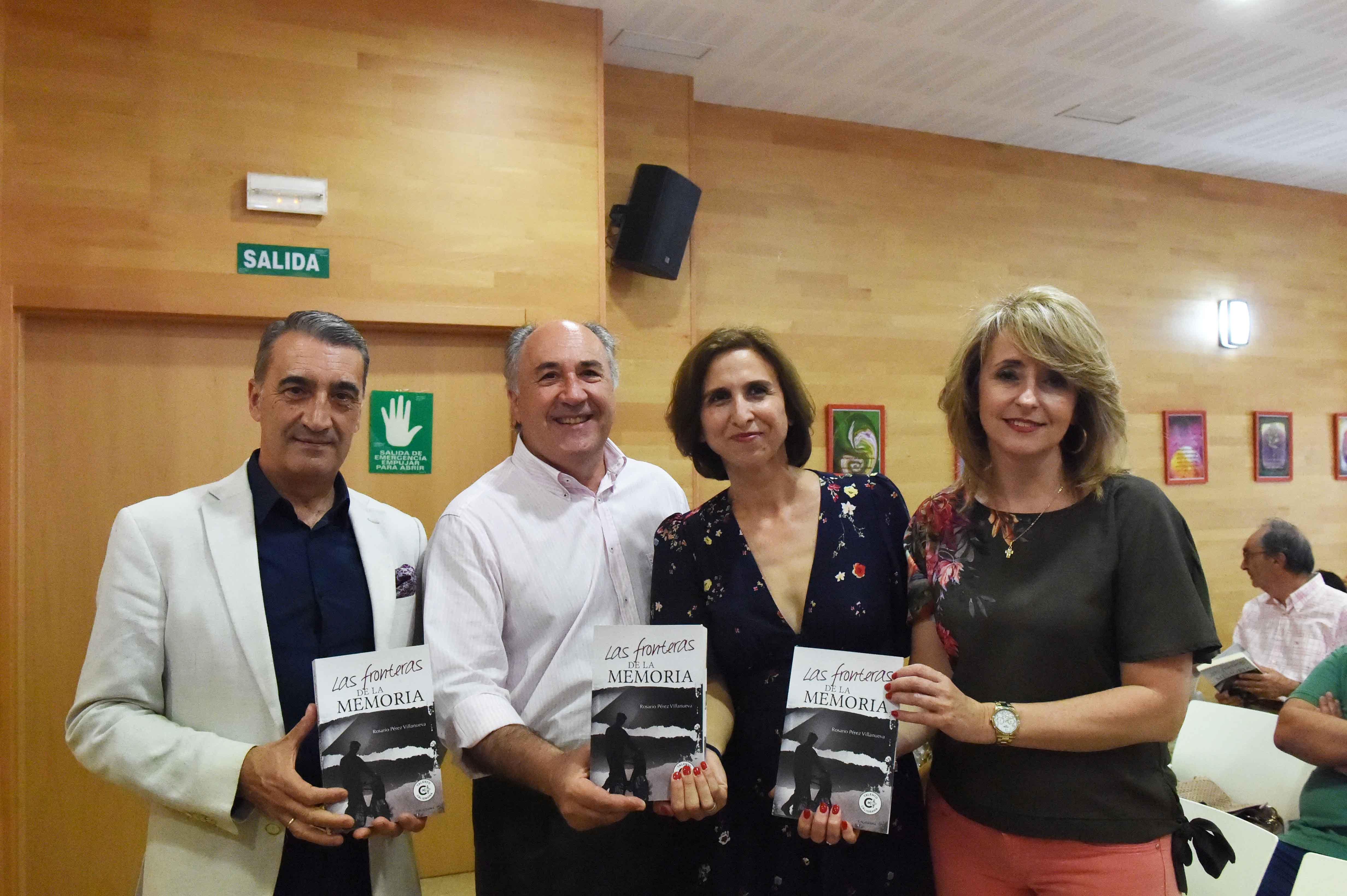 PRESENTACIÓN LIBRO LAS FRONTERAS DE LA MEMORIA DE LA PERIODISTA Y ESCRITORA ROSARIO PÉREZ