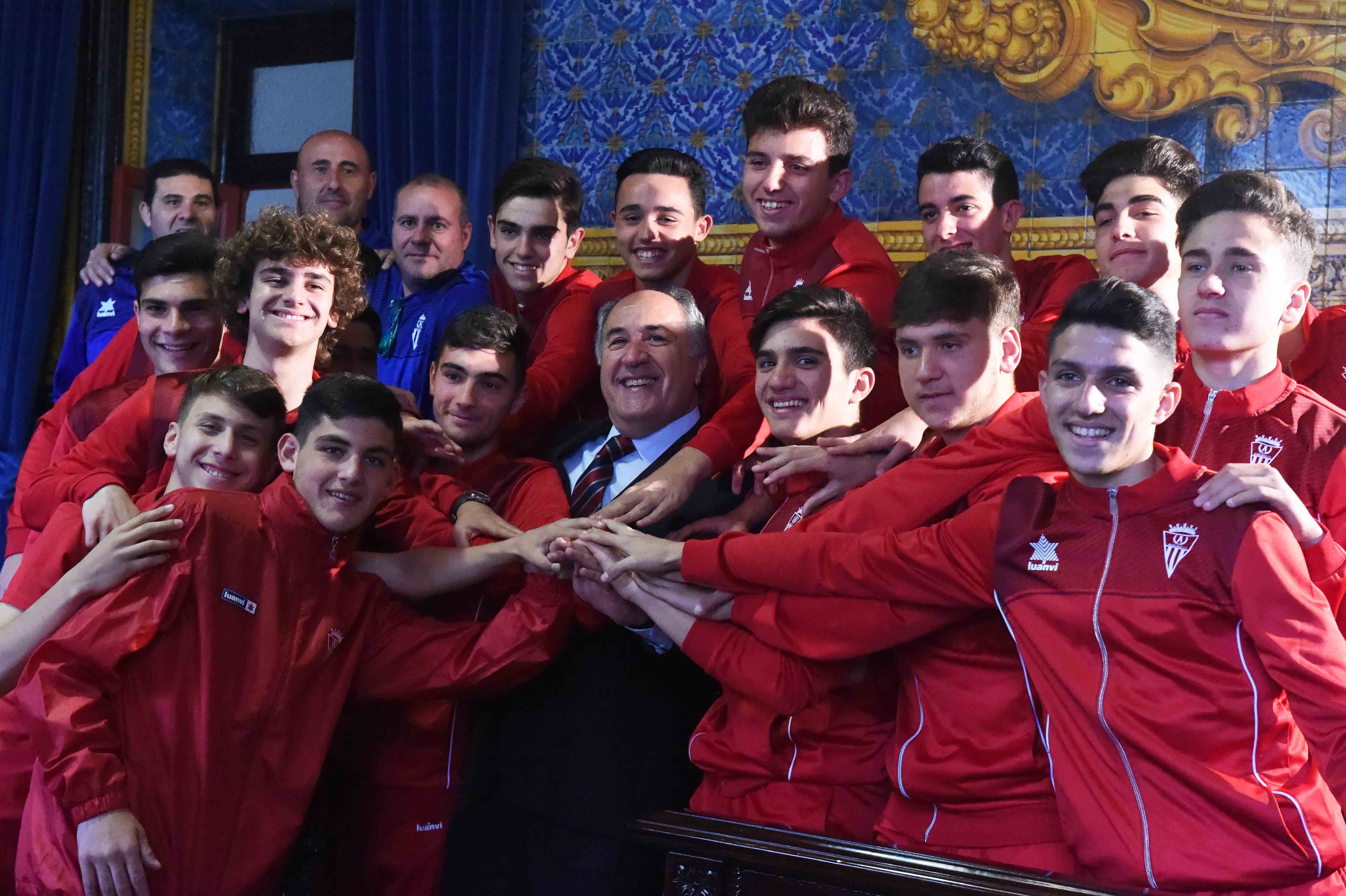 RECEPCION EQUIPO CADETE ALGECIRAS C.F.
