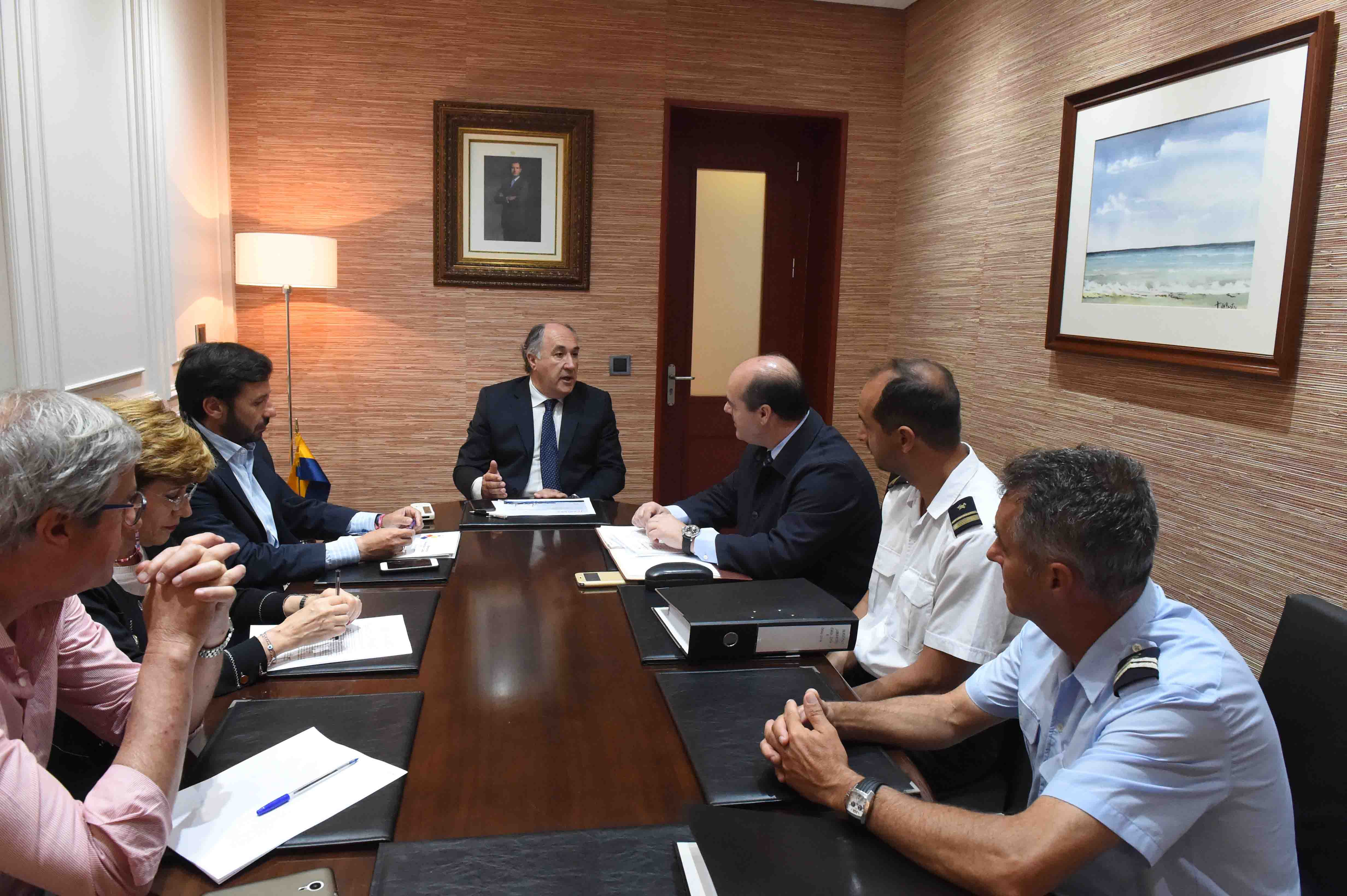 REUNIÓN JEFE CONSORCIO DE BOMBEROS
