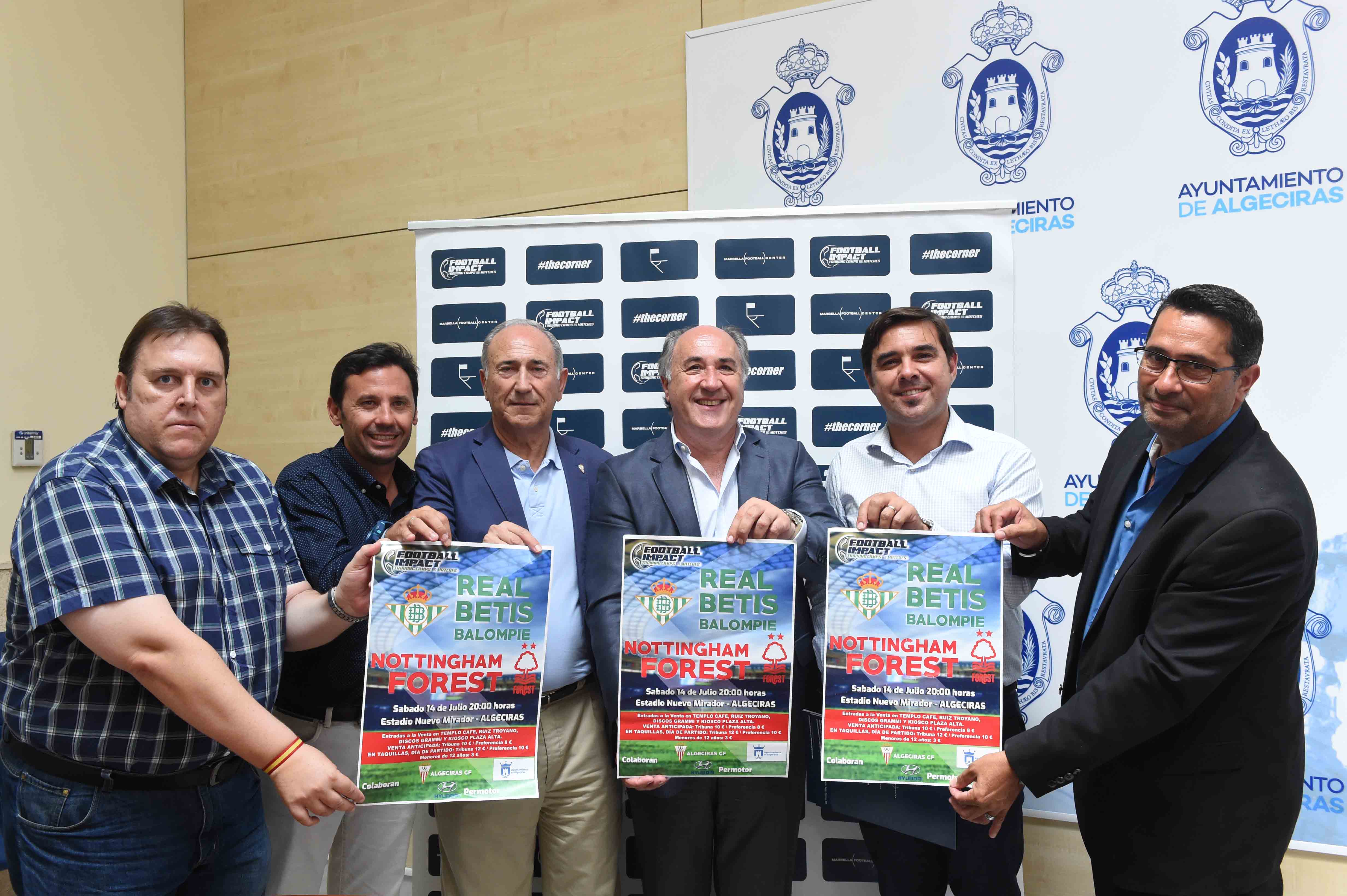 RUEDA DE PRENSA DE PRESENTACIÓN DEL PARTIDO DEL REAL BETIS BALOMPIÉ EN ALGECIRAS