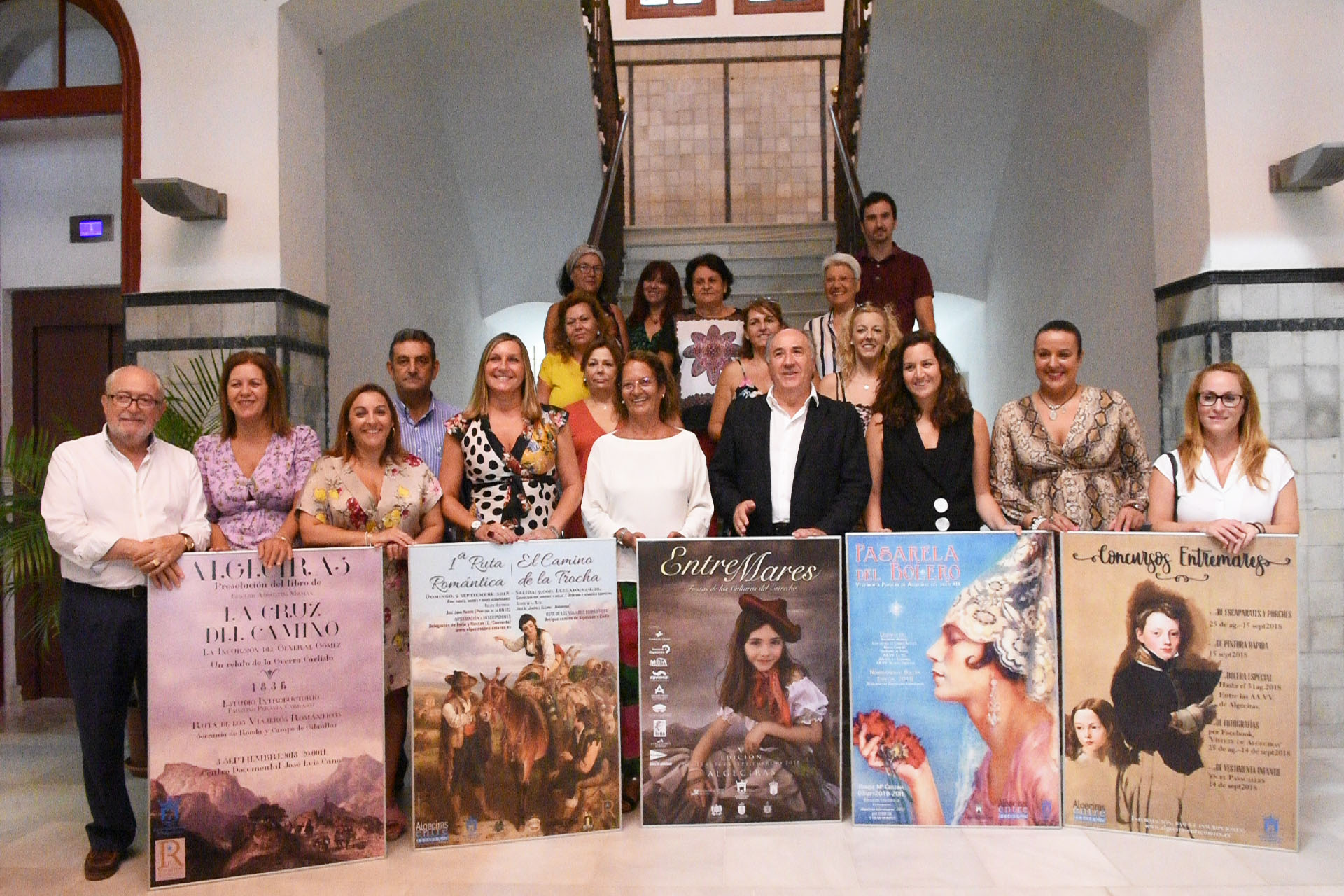 RUEDA DE PRENSA PRESENTACIÓN ACTIVIDADES PREVIAS Y CONCURSOS DE ALGECIRAS ENTREMARES 2018