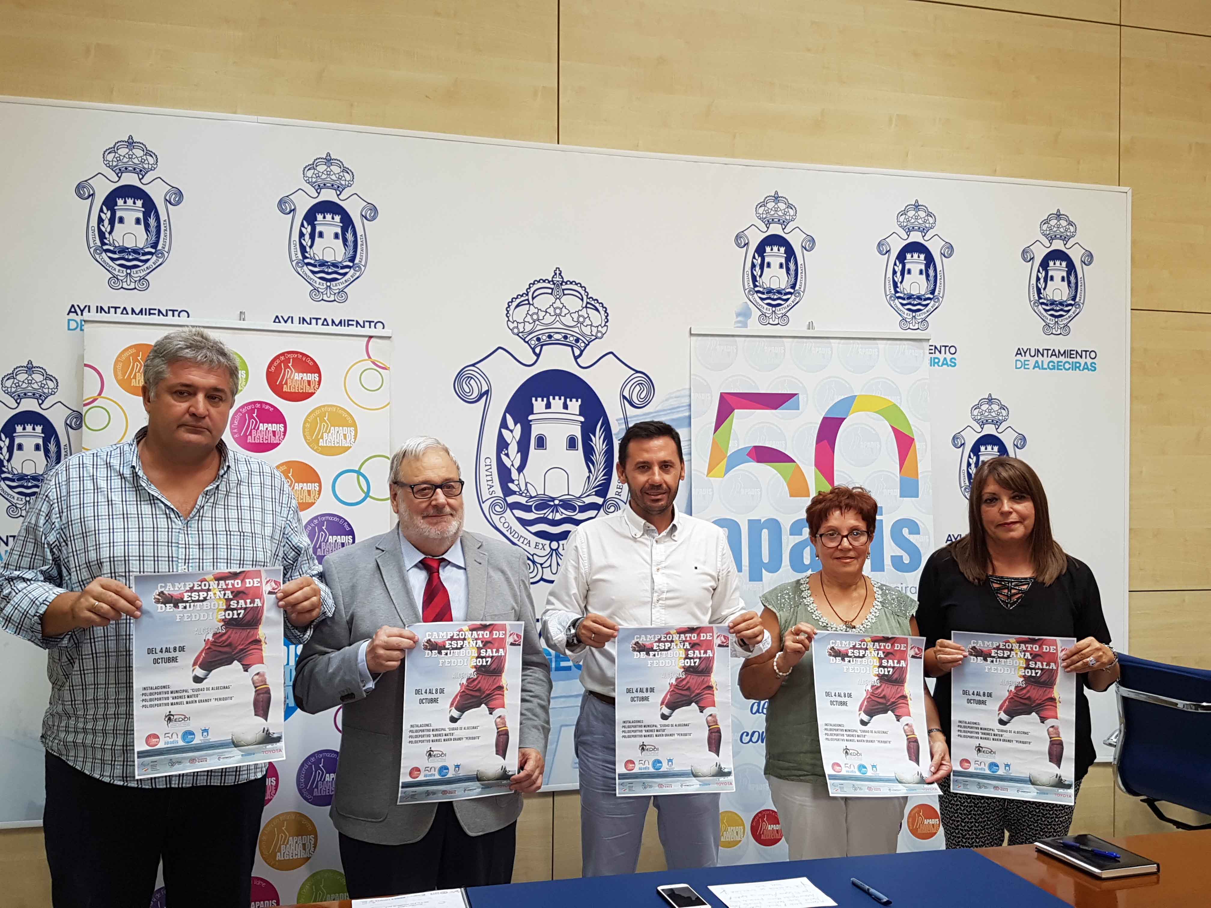 RUEDA DE PRENSA PRESENTACIÓN CAMPEONATO DE ESPAÑA DE FÚTBOL SALA PARA DISCAPACIDOS INTELECTUALES