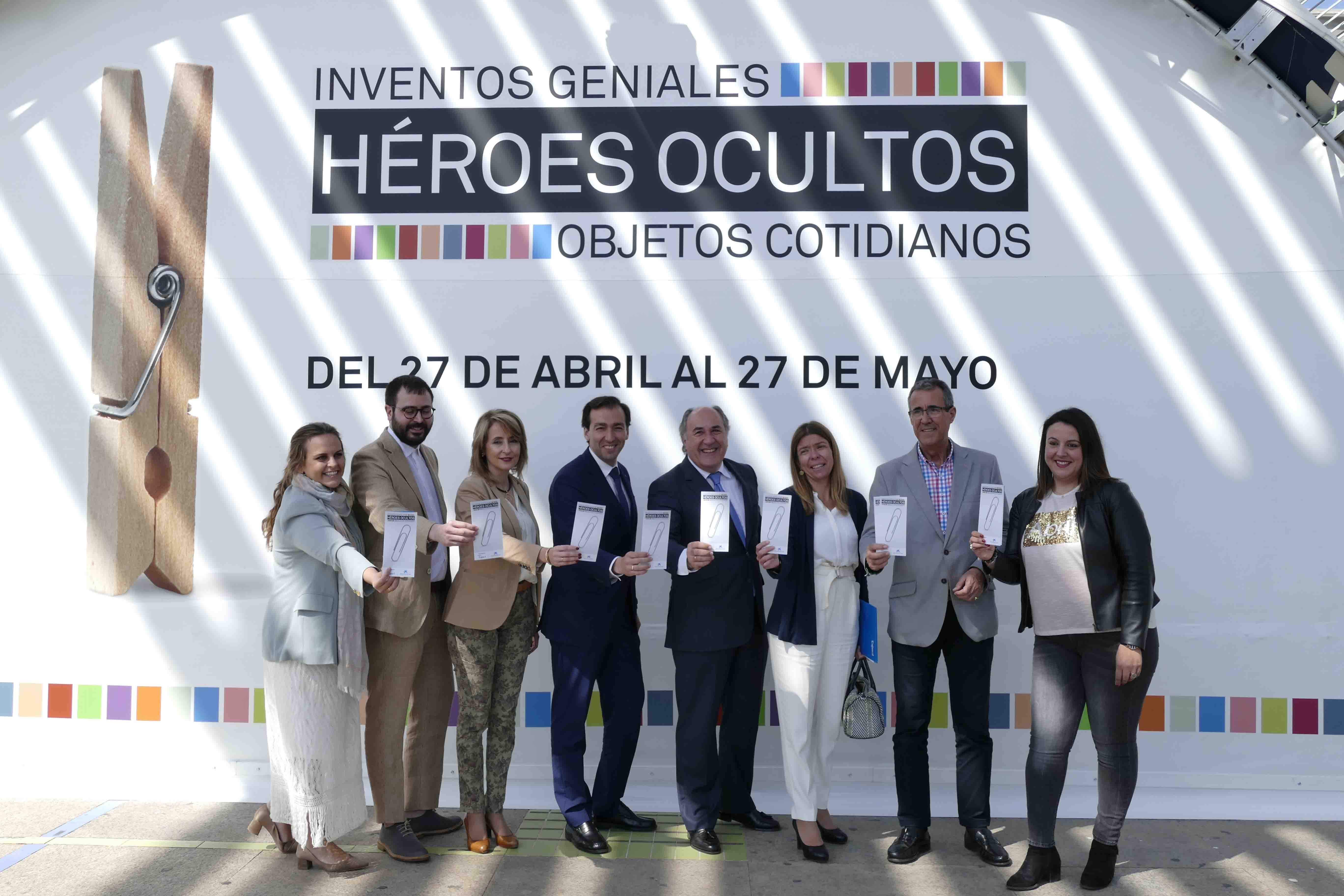 RUEDA DE PRENSA PRESENTACIÓN EXPOSICIÓN HÉROES OCULTOS