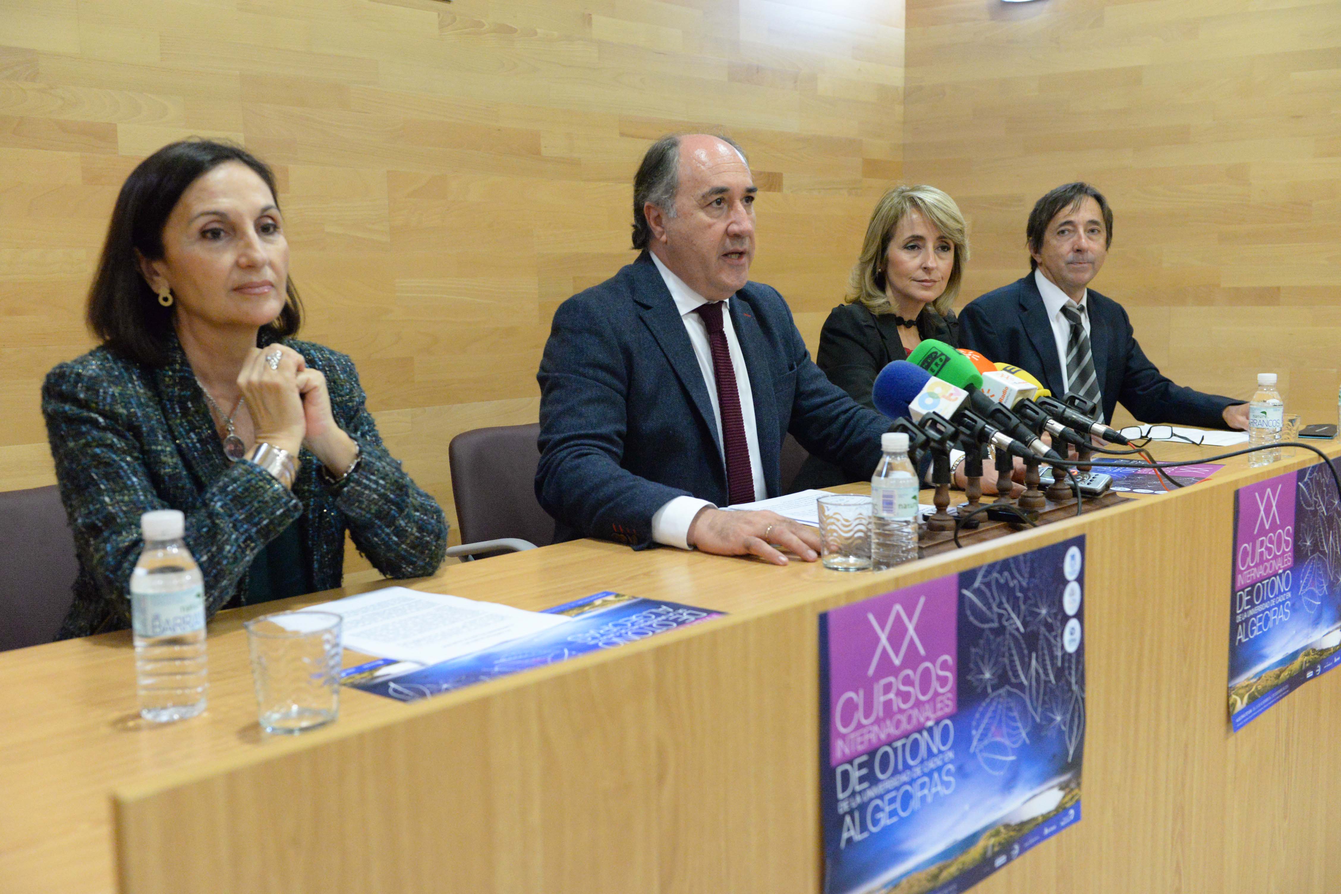 RUEDA PRESENTACIÓN XX CURSOS DE OTOÑO DE LA UNIVERSIDAD DE CÁDIZ EN ALGECIRAS