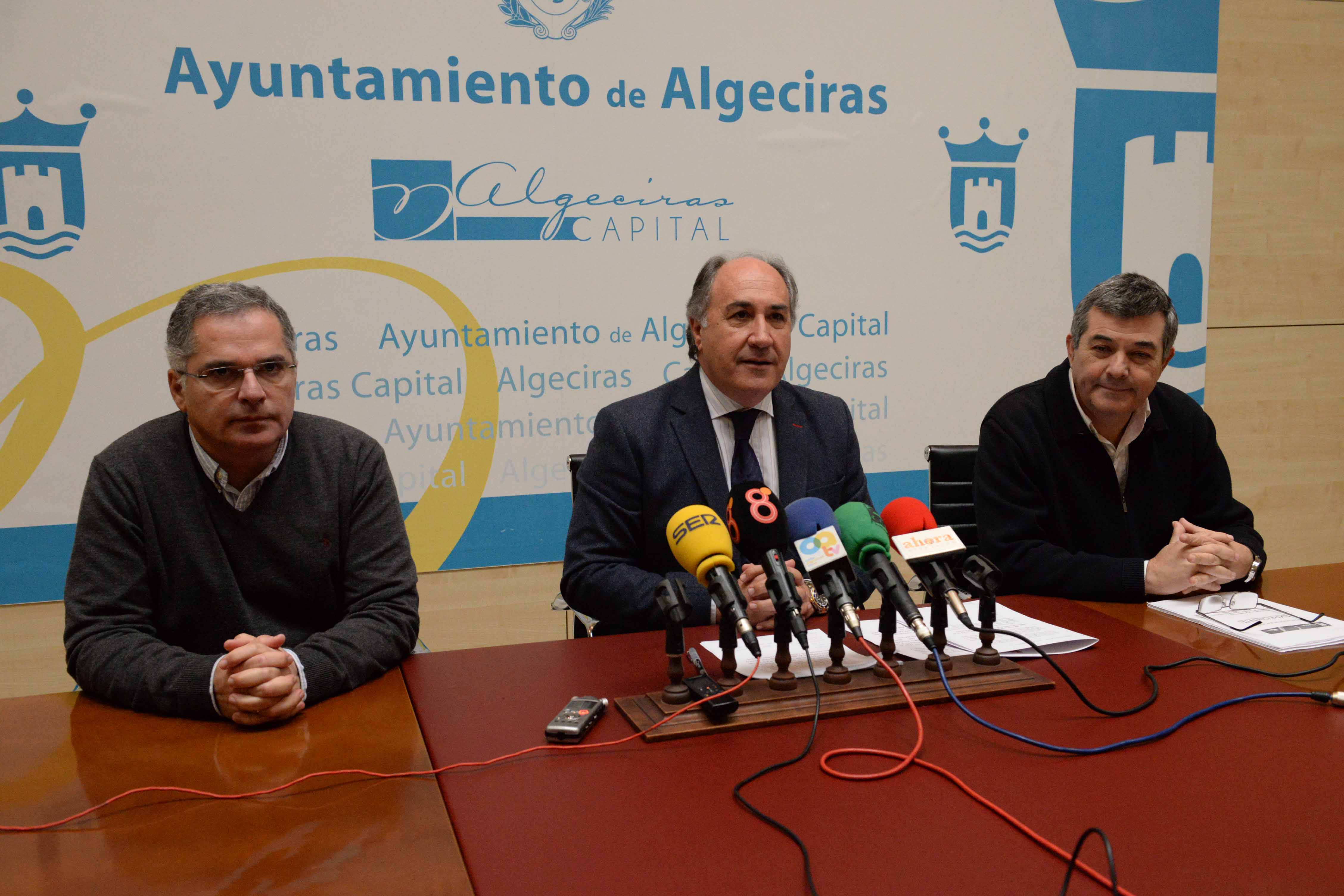 Rueda de prensa asuntos fiscales por parte del alcalde, José Ignacio Landaluce, y delegado de Hacienda