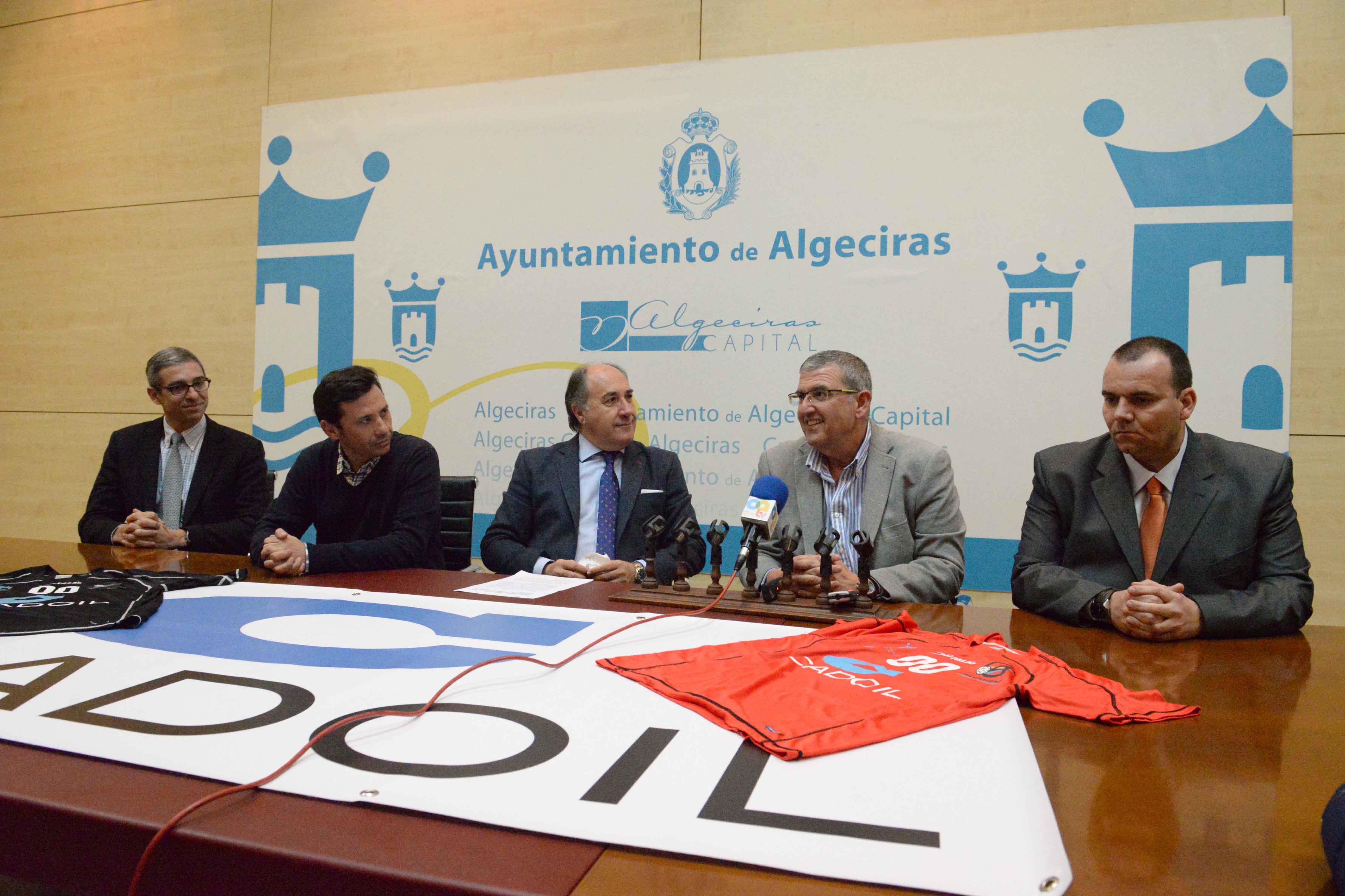 Rueda de prensa presentación del nuevo patrocinador del Club Balonmano Ciudad de Algeciras