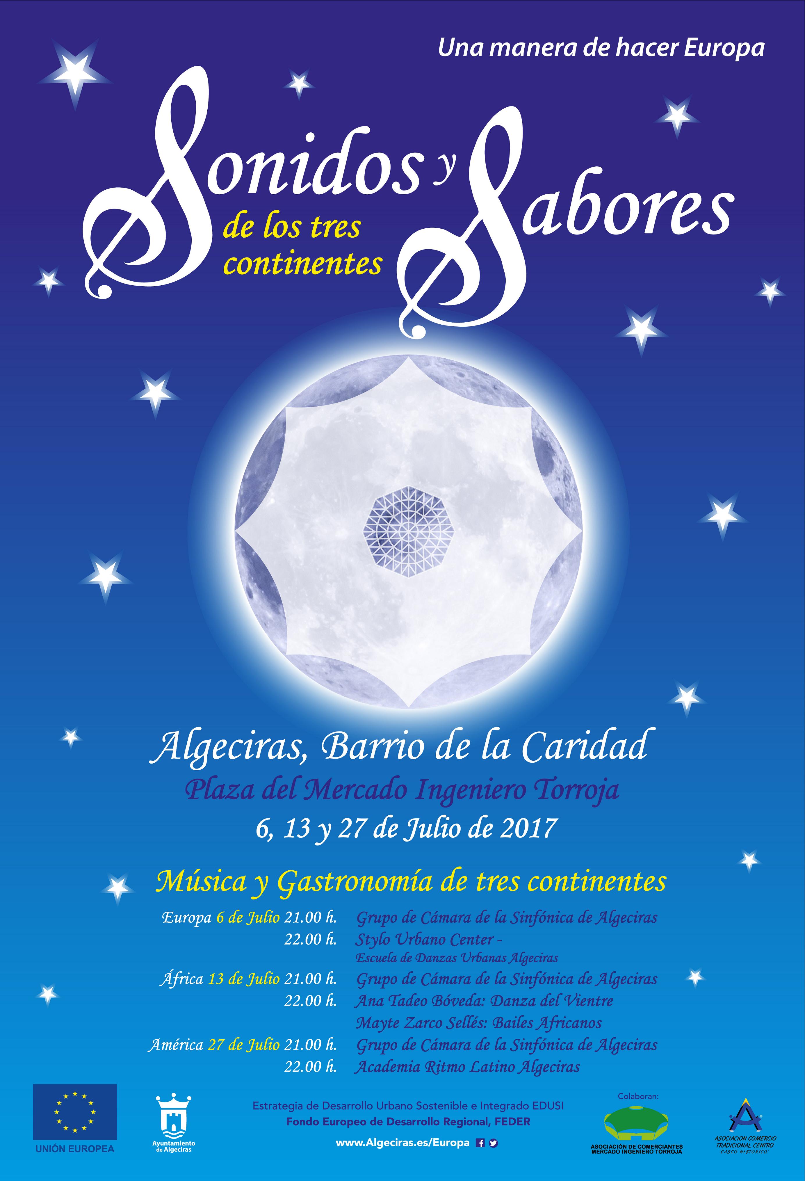 Sonidos y Sabores de los tres continentes