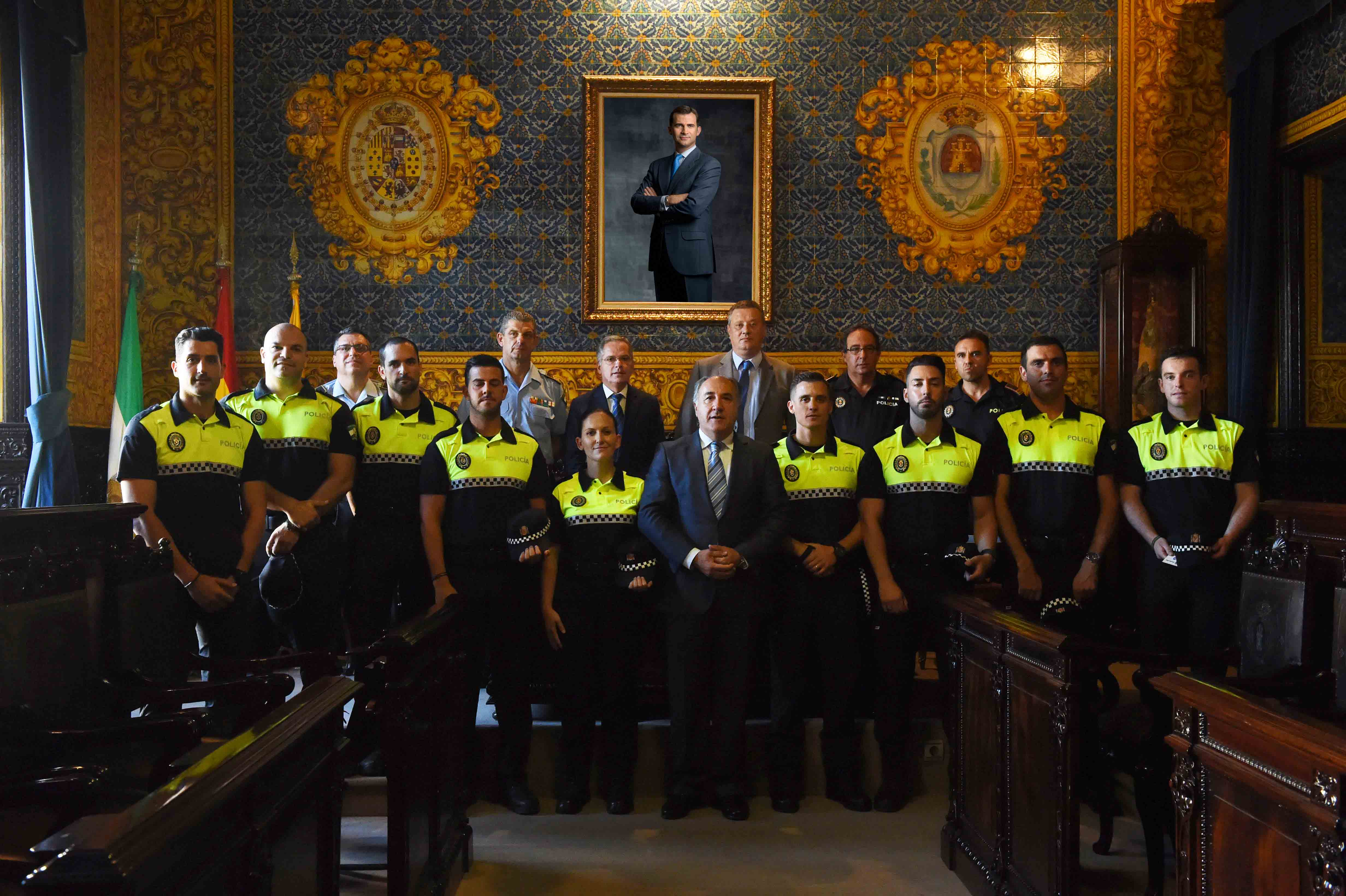TOMA DE POSESIÓN DE NUEVE NUEVOS AGENTES DE LA POLICÍA LOCAL