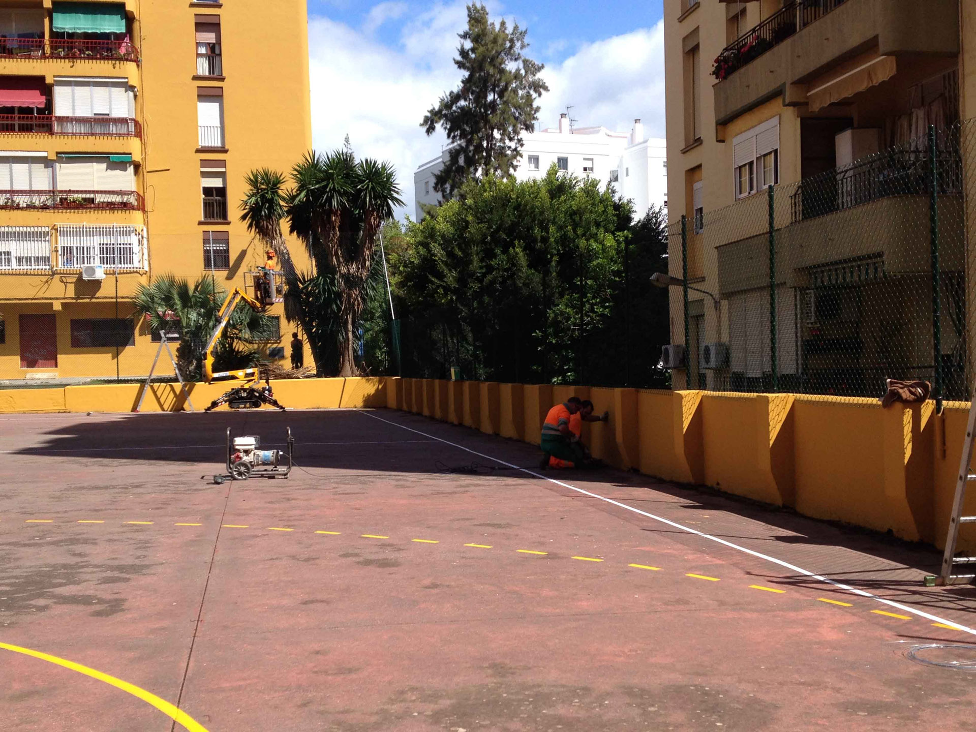 Trabajos Parque Bolonia
