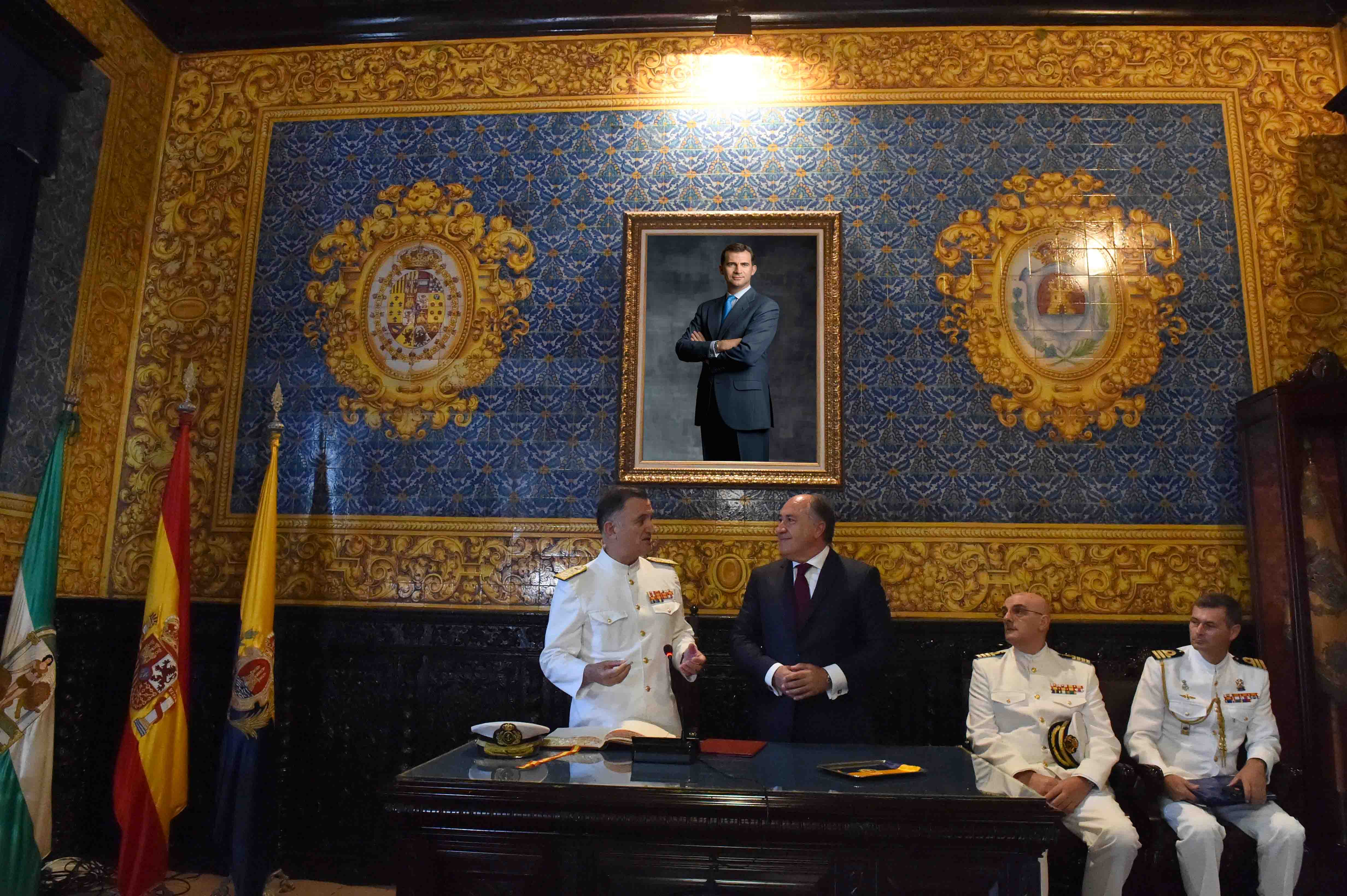VISITA ALMIRANTE DE LA FLOTA
