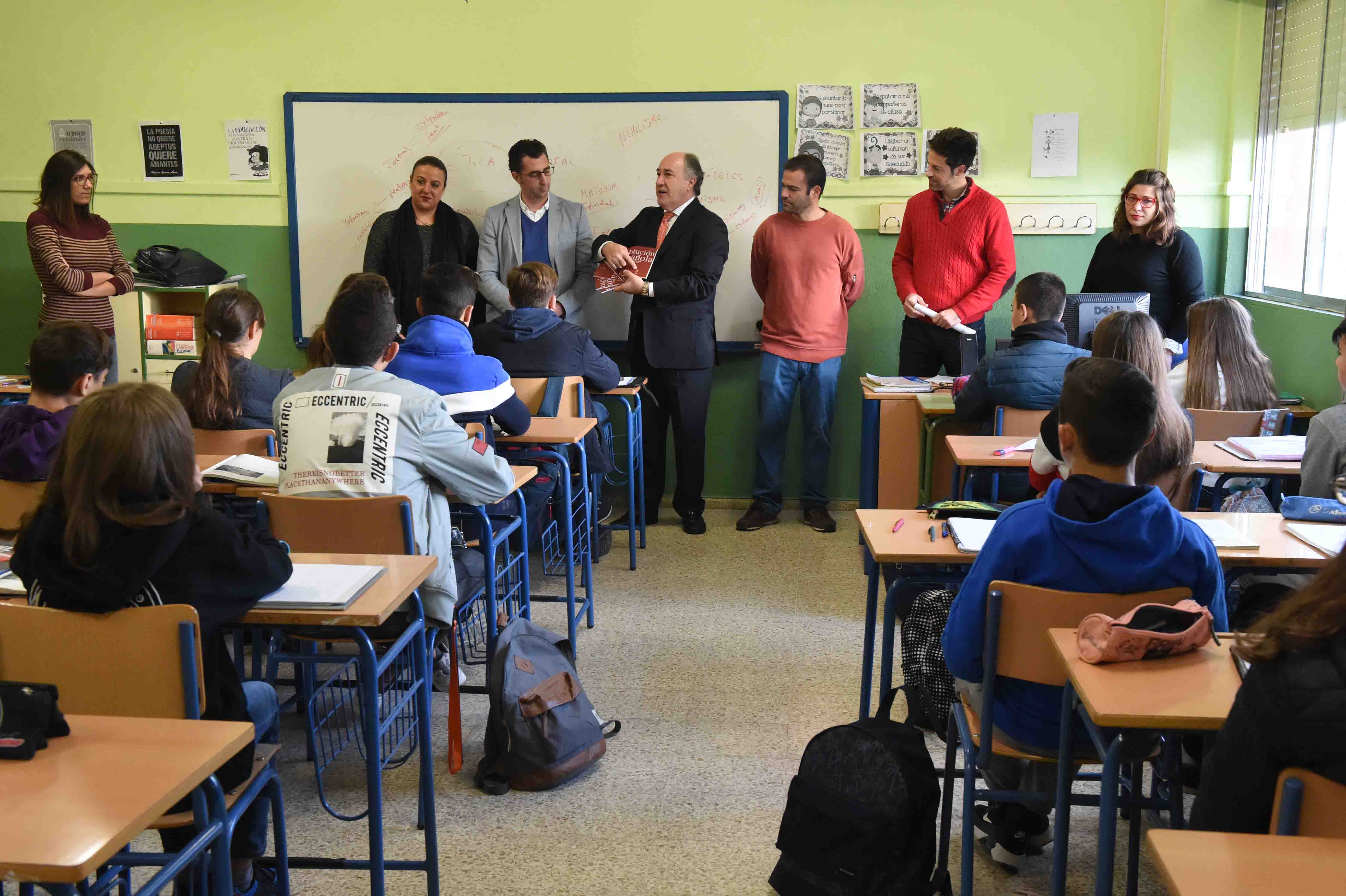VISITA COLEGIO IES GARCIA LORCA