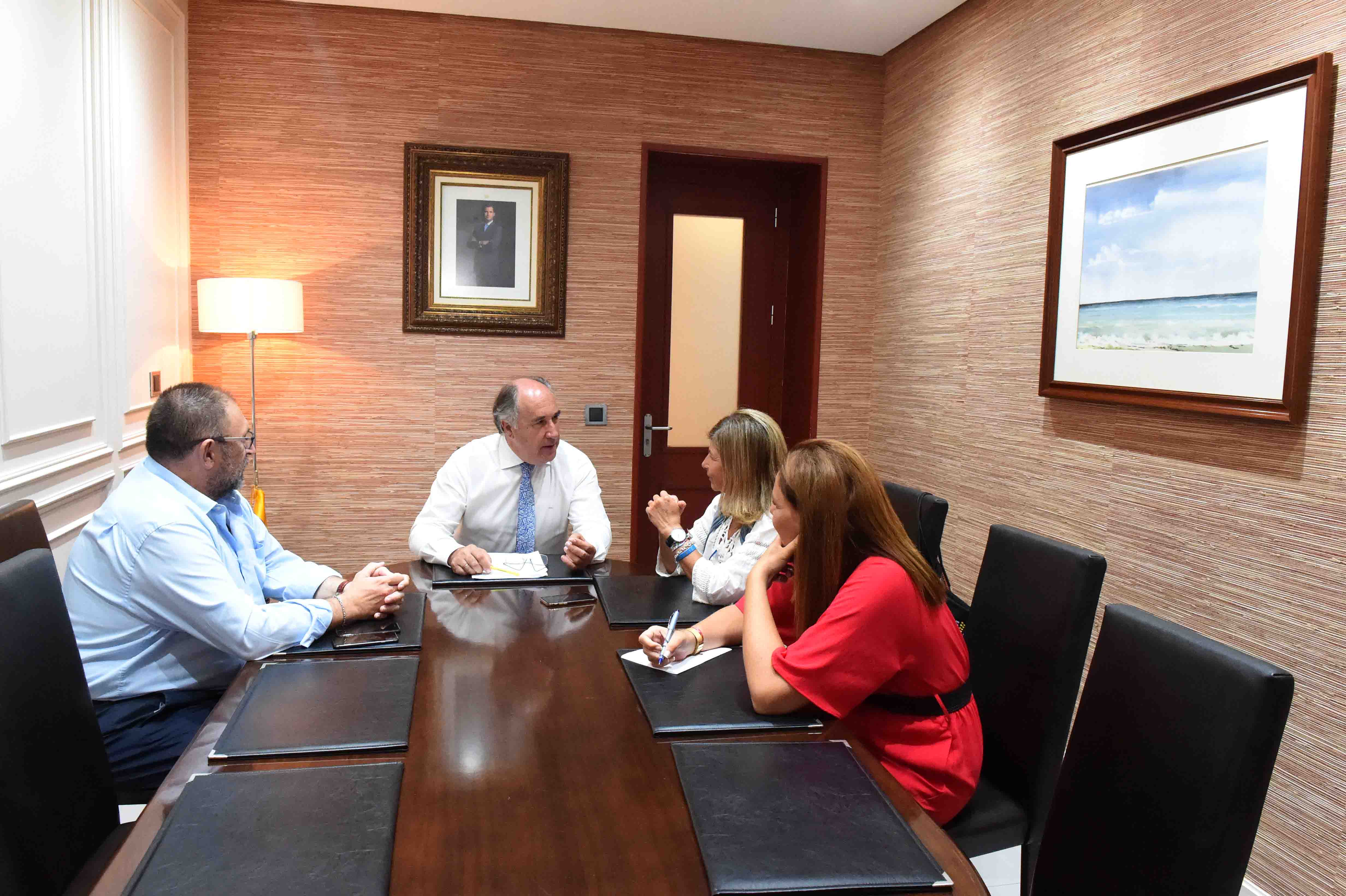 VISITA DELEGADA DE SALUD DE LA JUNTA EN EL CAMPO DE GIBRALTAR