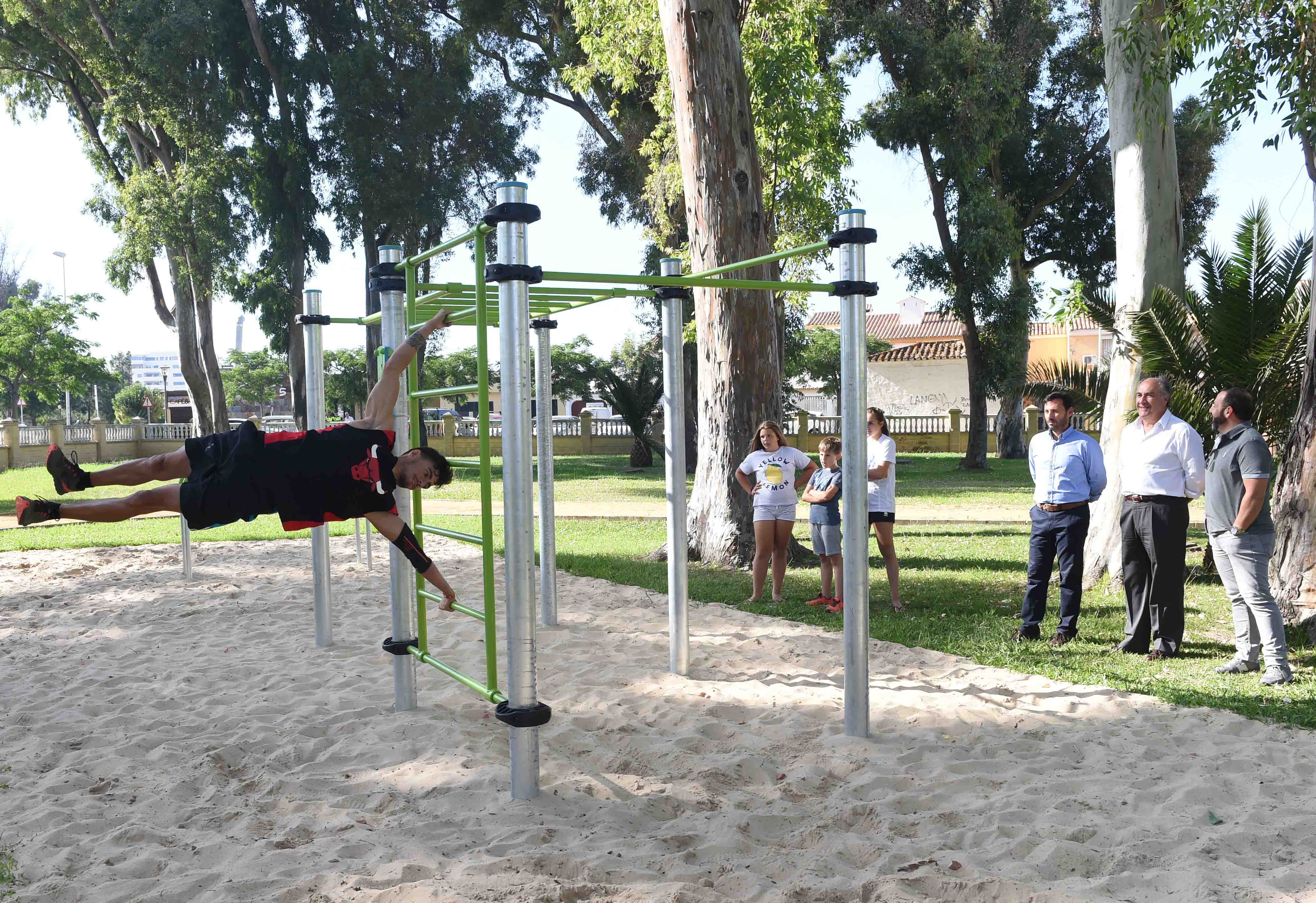 VISITA NUEVO PARQUE CALIXTEMIA