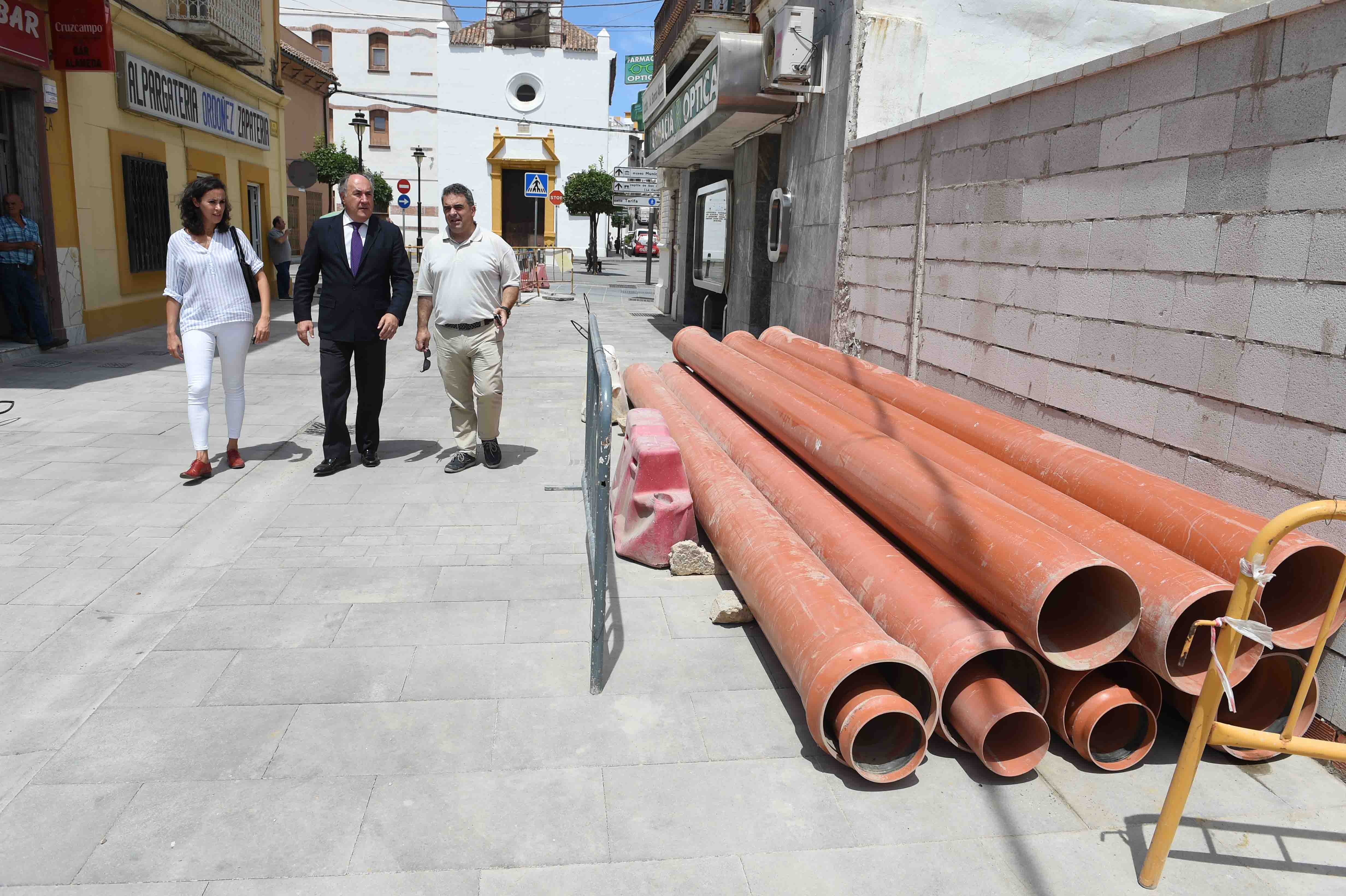 VISITA OBRAS CAYETANO DEL TORO