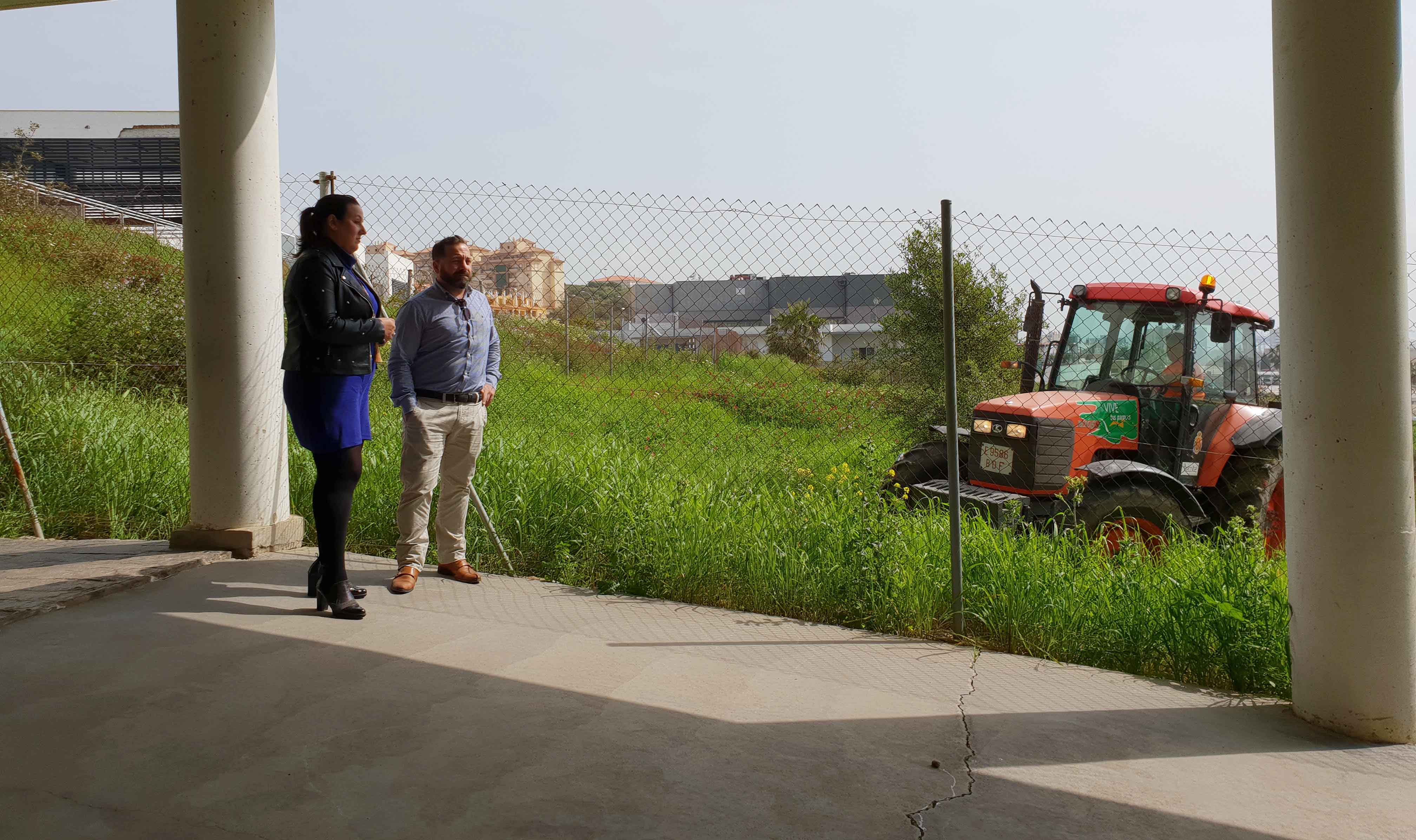VISITA OBRAS COLEGIO VIRGEN DE LA ESPERANZA