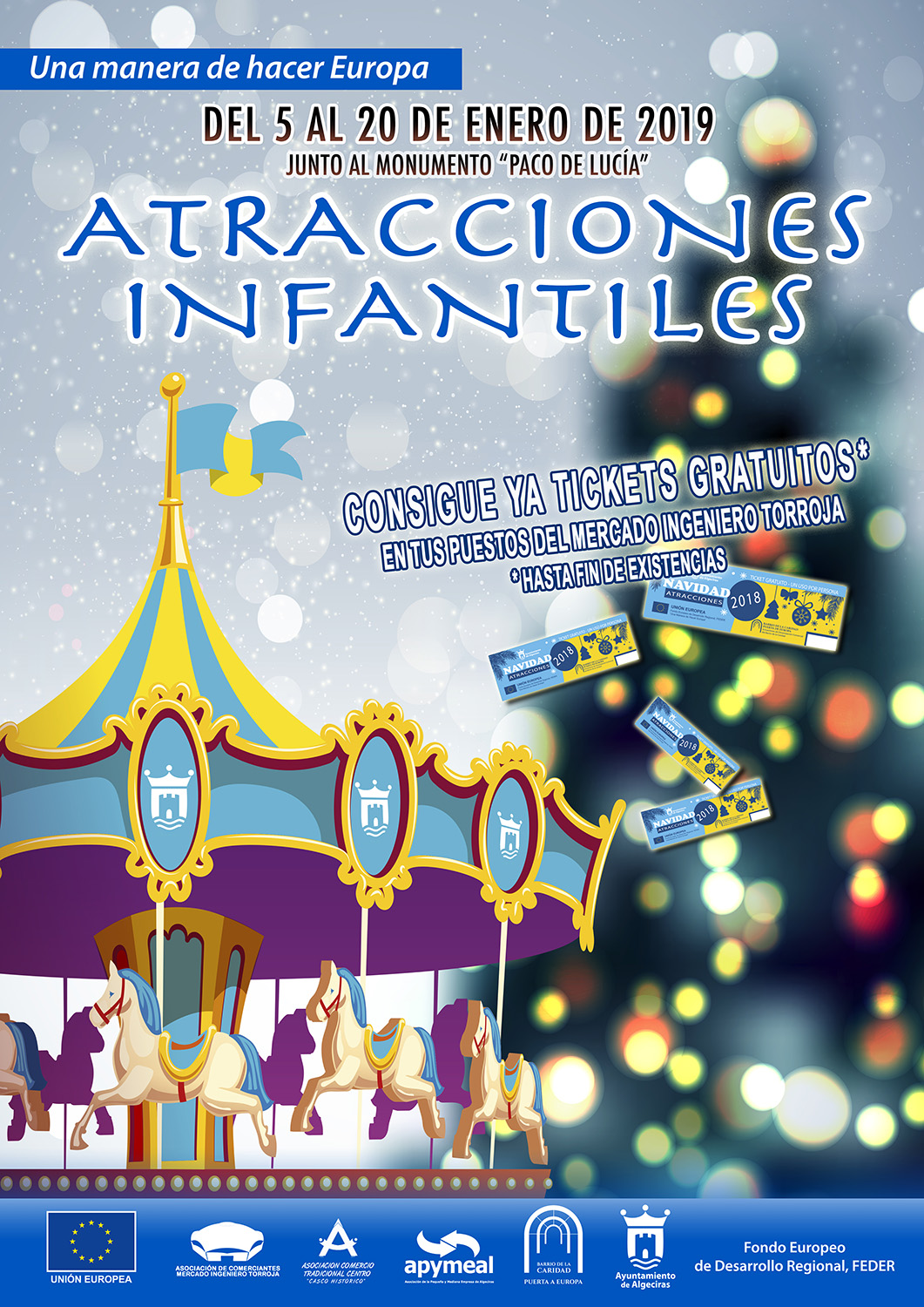 atracciones infantiles