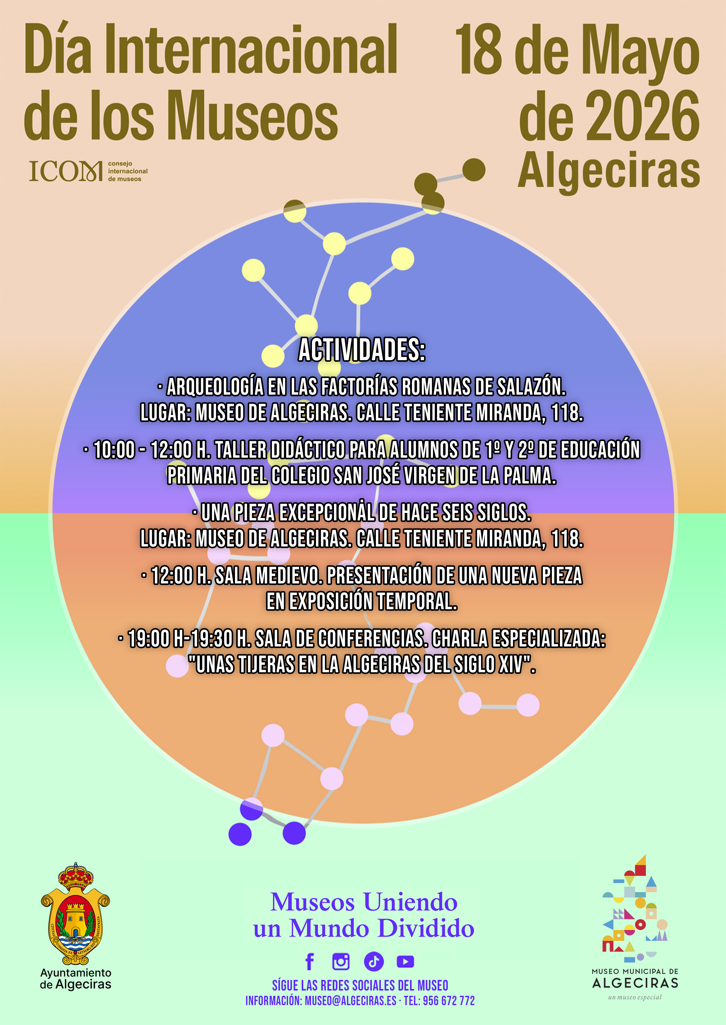 cartel dia de los museos 2026