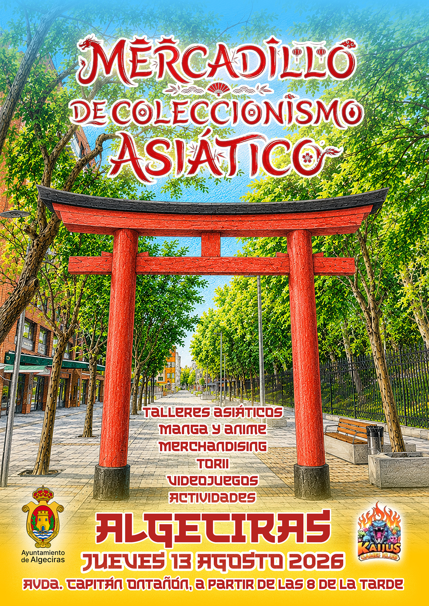 cartel mercadillo asiático web