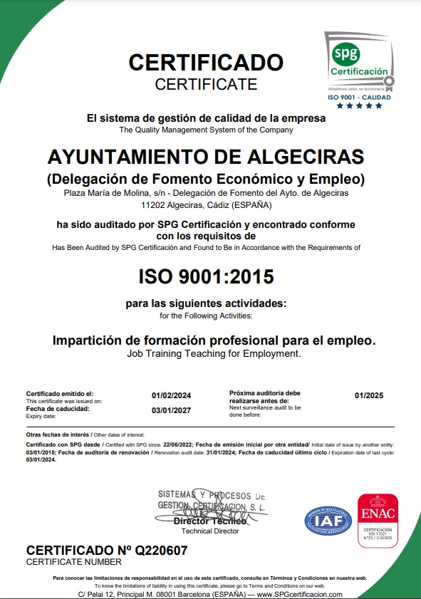 certificado