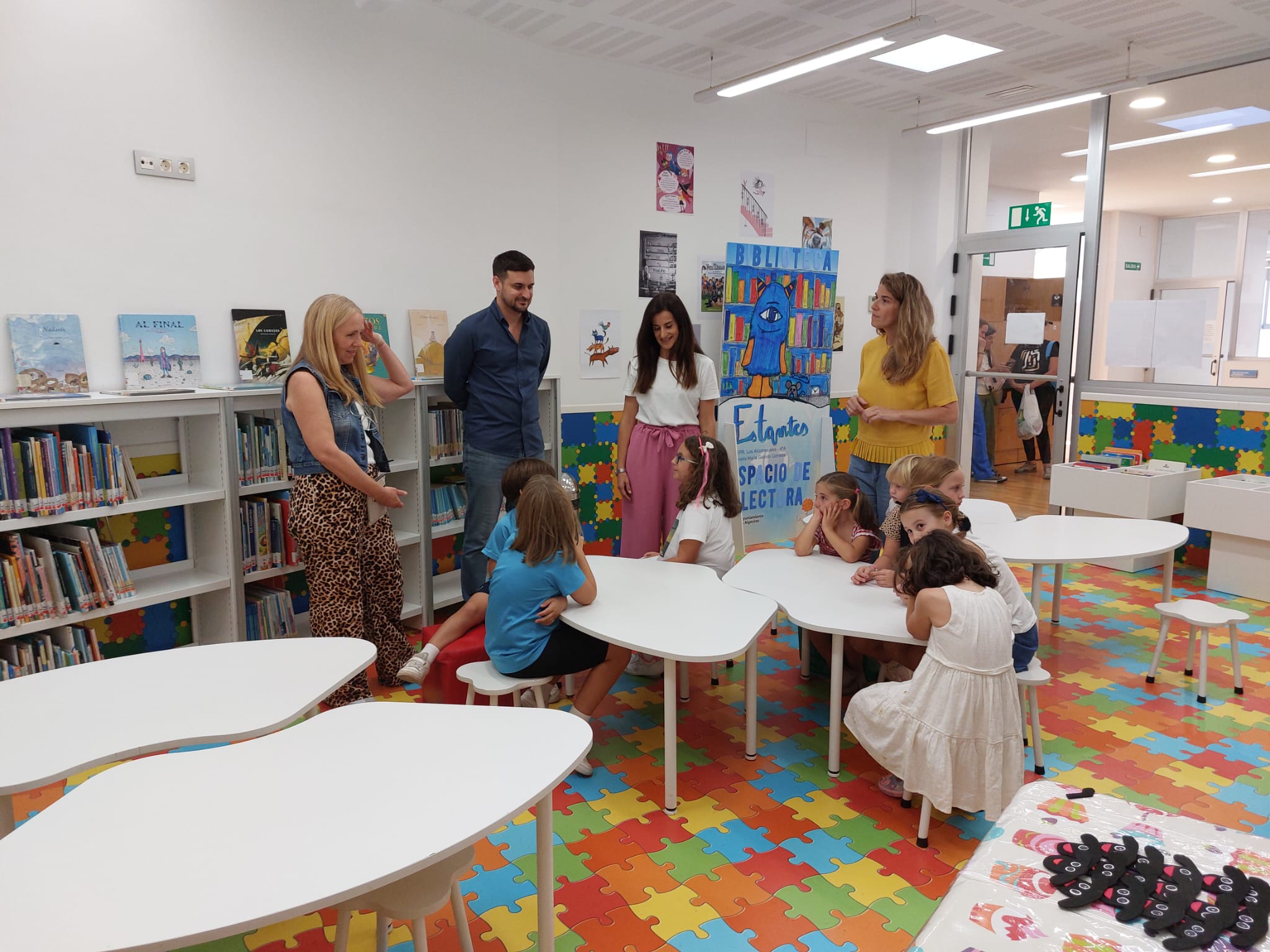 día de las bibliotecas niños
