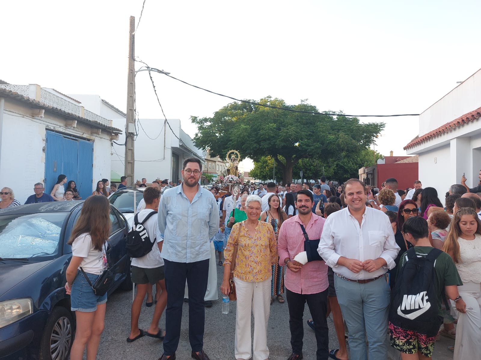procesión virgen del carmen rinconcillo