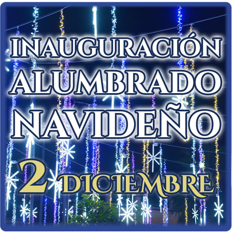 Banner Inauguración Alumbrado