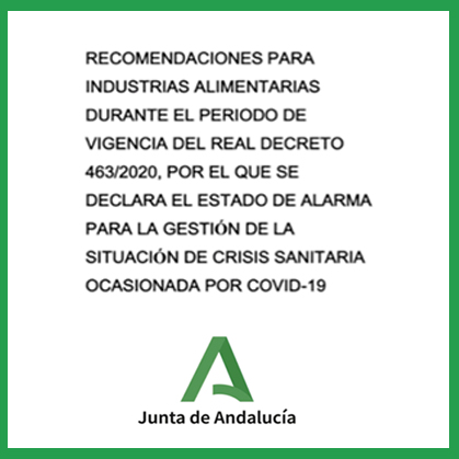 Recomendaciones Industrias Alimentarias