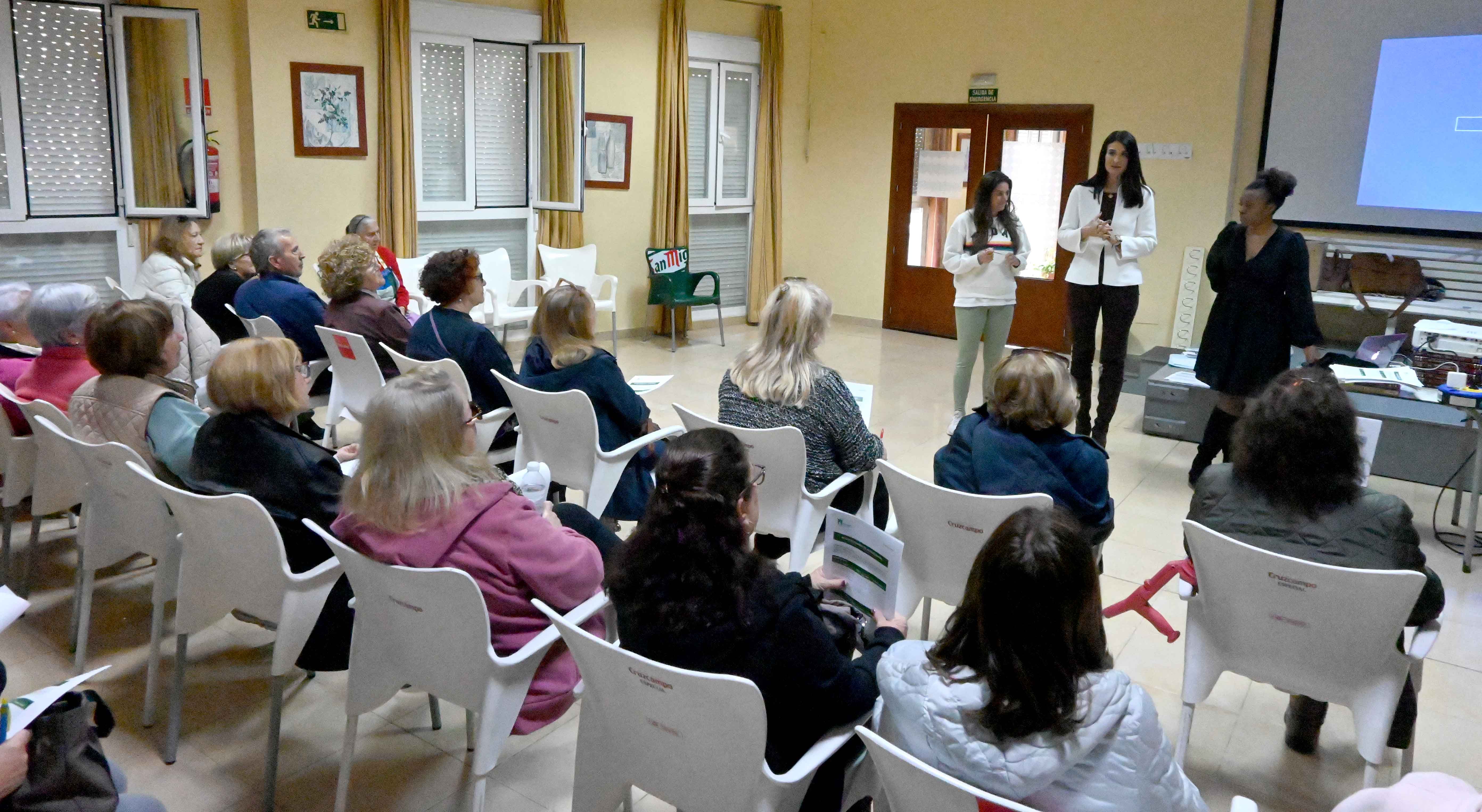 ACTIVIDAD OPPAM CHARLA SOBRE SOLEDAD NO DESEADA
