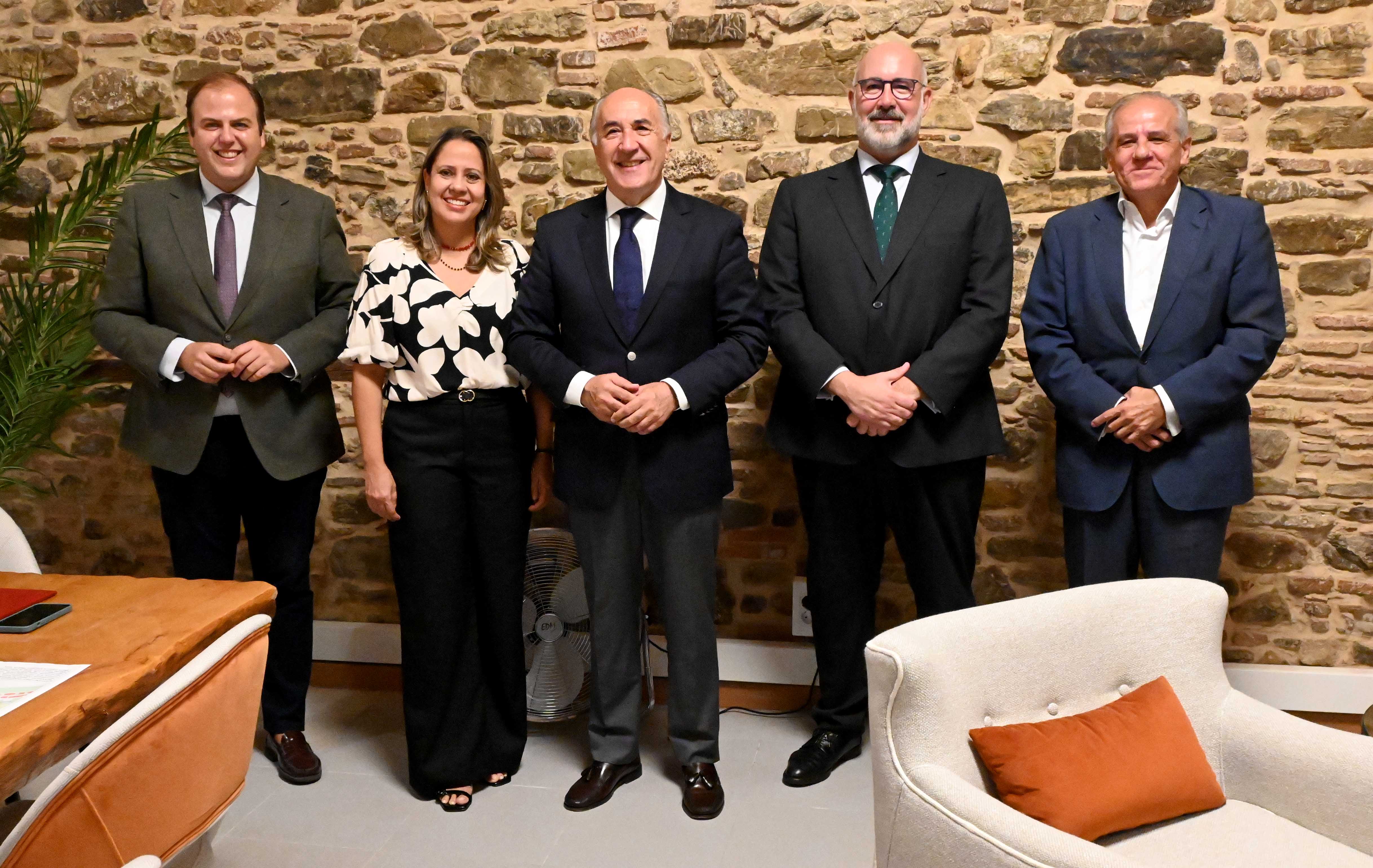 VISITA DIRECTORES NUEVOS PUERTO BLENCO Y MONTECALPE DESPEDIDA D.PEDRO