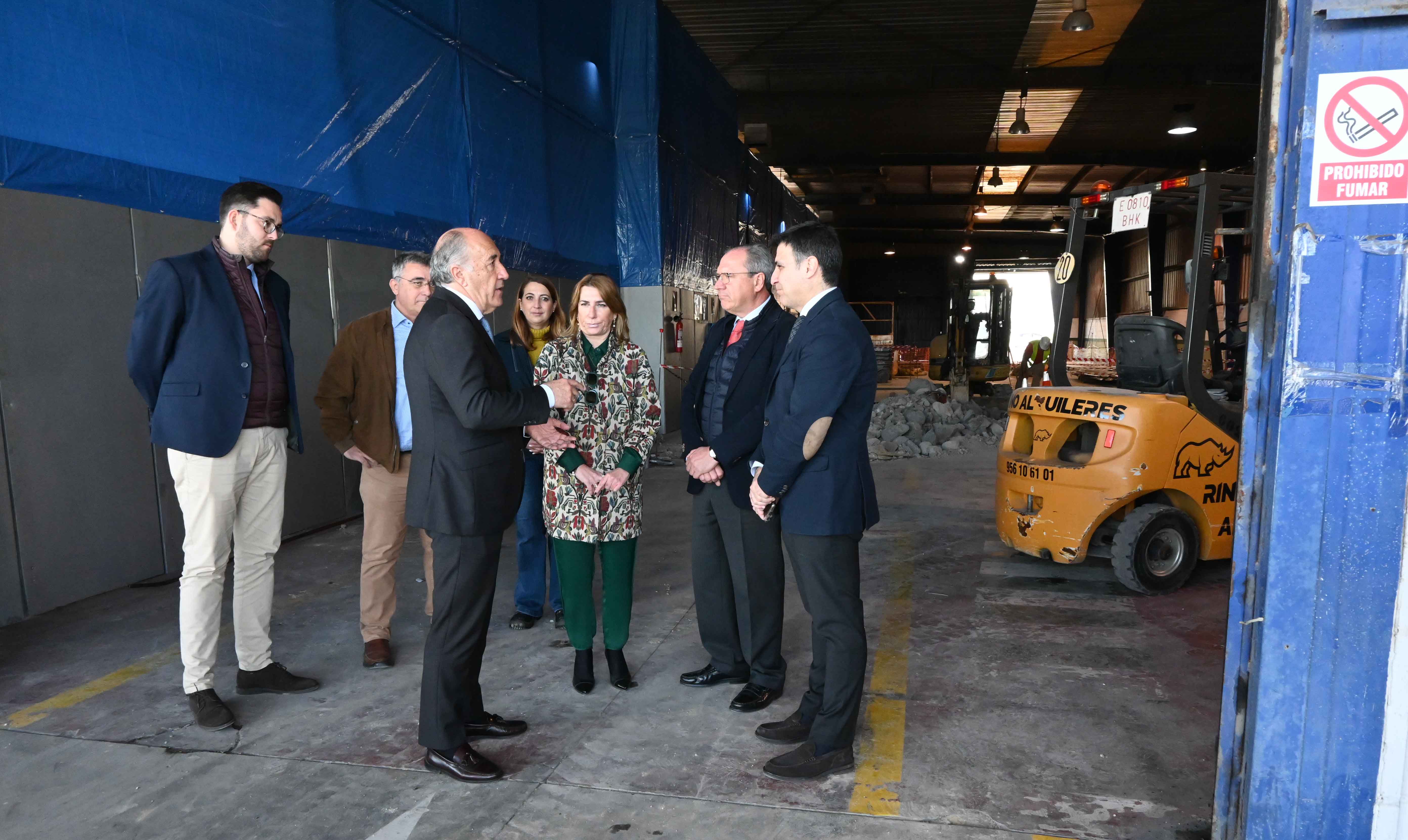 VISITA OBRAS ITV CON EL VICECONSEJERO