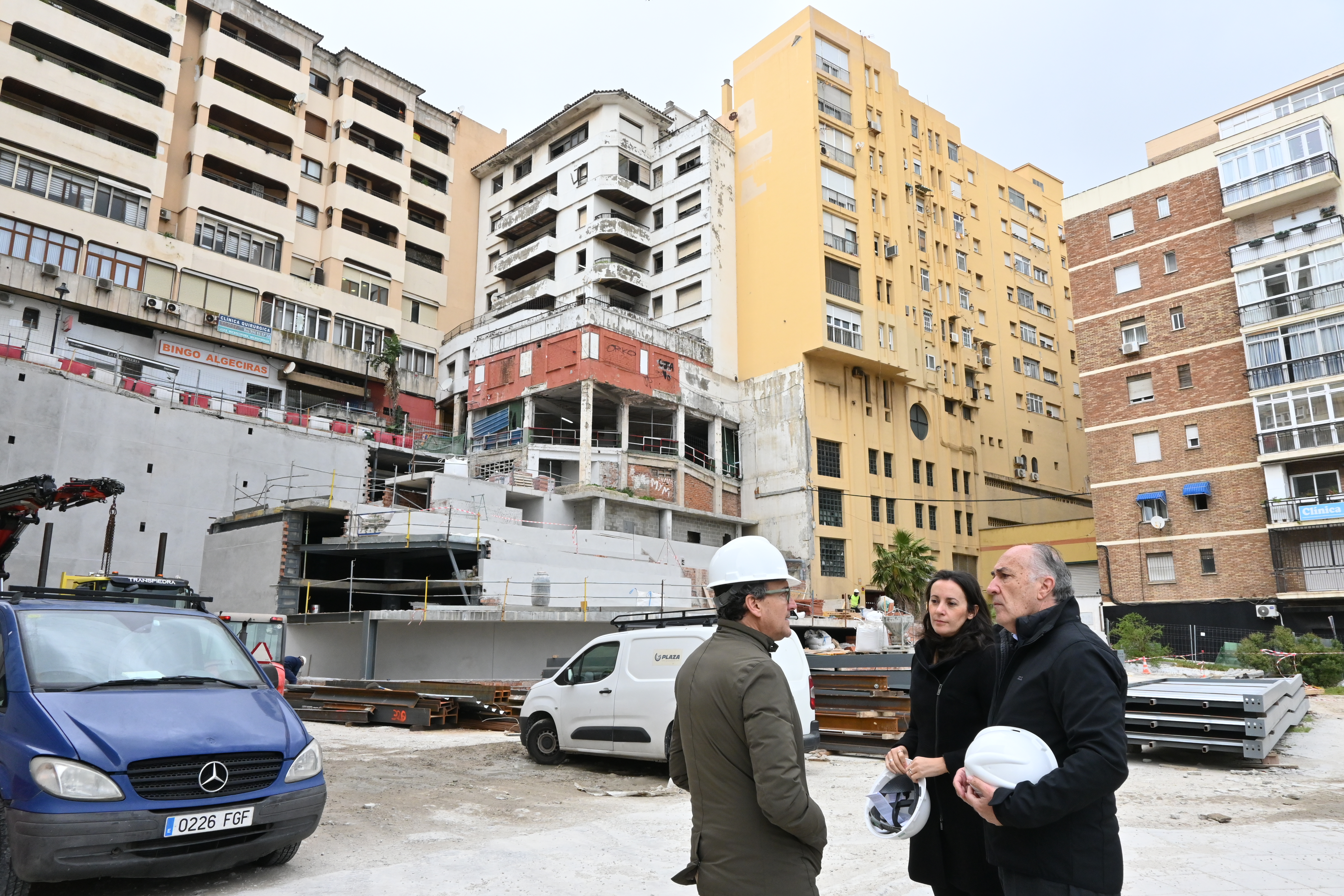 VISITA OBRAS LA ESCALINATA